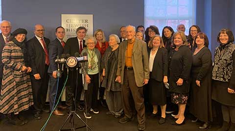 Hadassah and other Jewish advocacy leaders pictured with Congresswoman Carolyn Maloney