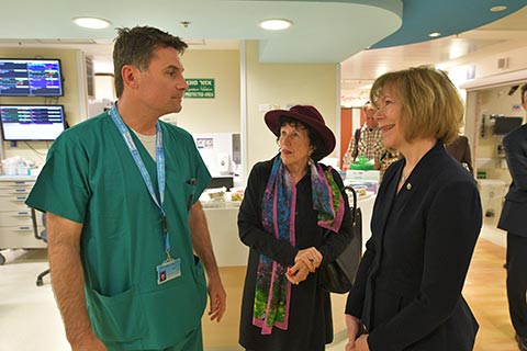 Minnesota Senator Calls Hadassah Hospital “an Inspiration” During Recent Visit
